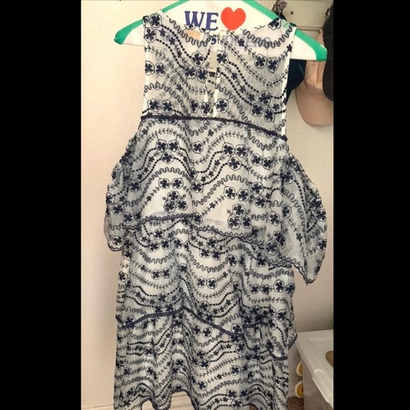 Cold Shoulder Ruffle Dress - Picture 5 of 5